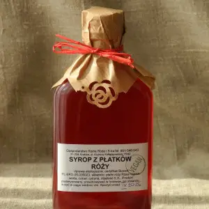 Syrop z płatków róży 200ml