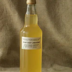 Żywy ocet jabłkowy 500ml